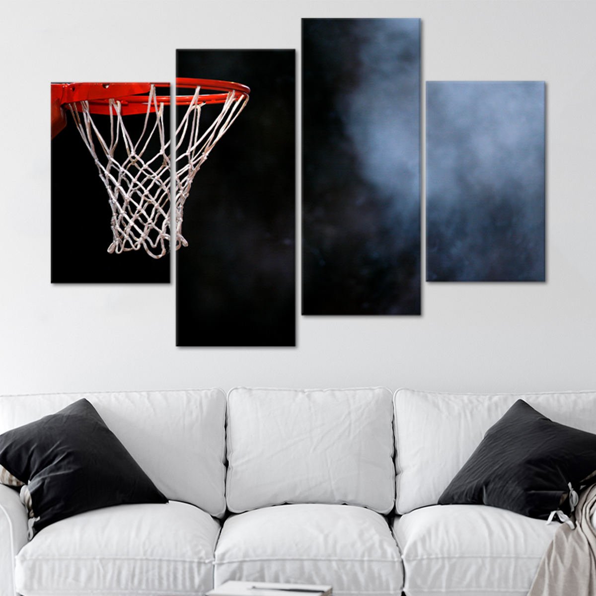 Basketball Hoop Wall Art Canvas Print-Stunning Canvas Prints
