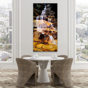Beautiful Waterfall Multi Panel Canvas Wall Art