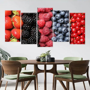 Mixed Berries Wall Art Canvas Print-Stunning Canvas Prints