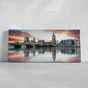 Big Ben Skyline Wall Art Canvas-Stunning Canvas Prints