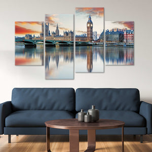 Big Ben Skyline Wall Art Canvas-Stunning Canvas Prints