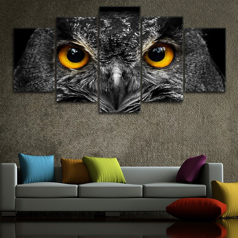 Night Owl Painting On Canvas Artwork