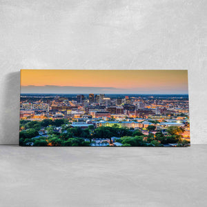 Birmingham Skyline Wall Art Canvas-Stunning Canvas Prints