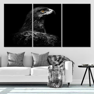 Black Eagle Wall Art Canvas-Stunning Canvas Prints