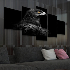Black Eagle Wall Art Canvas-Stunning Canvas Prints