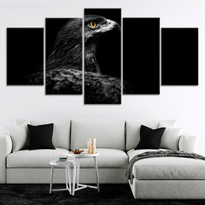 Black Eagle Wall Art Canvas-Stunning Canvas Prints