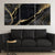 Black Marble Wall Art Set