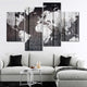 Rustic Wood Map Wall Art Canvas Print-Stunning Canvas Prints
