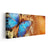 Blue Abstract Butterfly Canvas Wall Art
