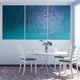Aerial Ocean View Canvas, Deep Blue Water Wall Art, Coastal Home Decor,