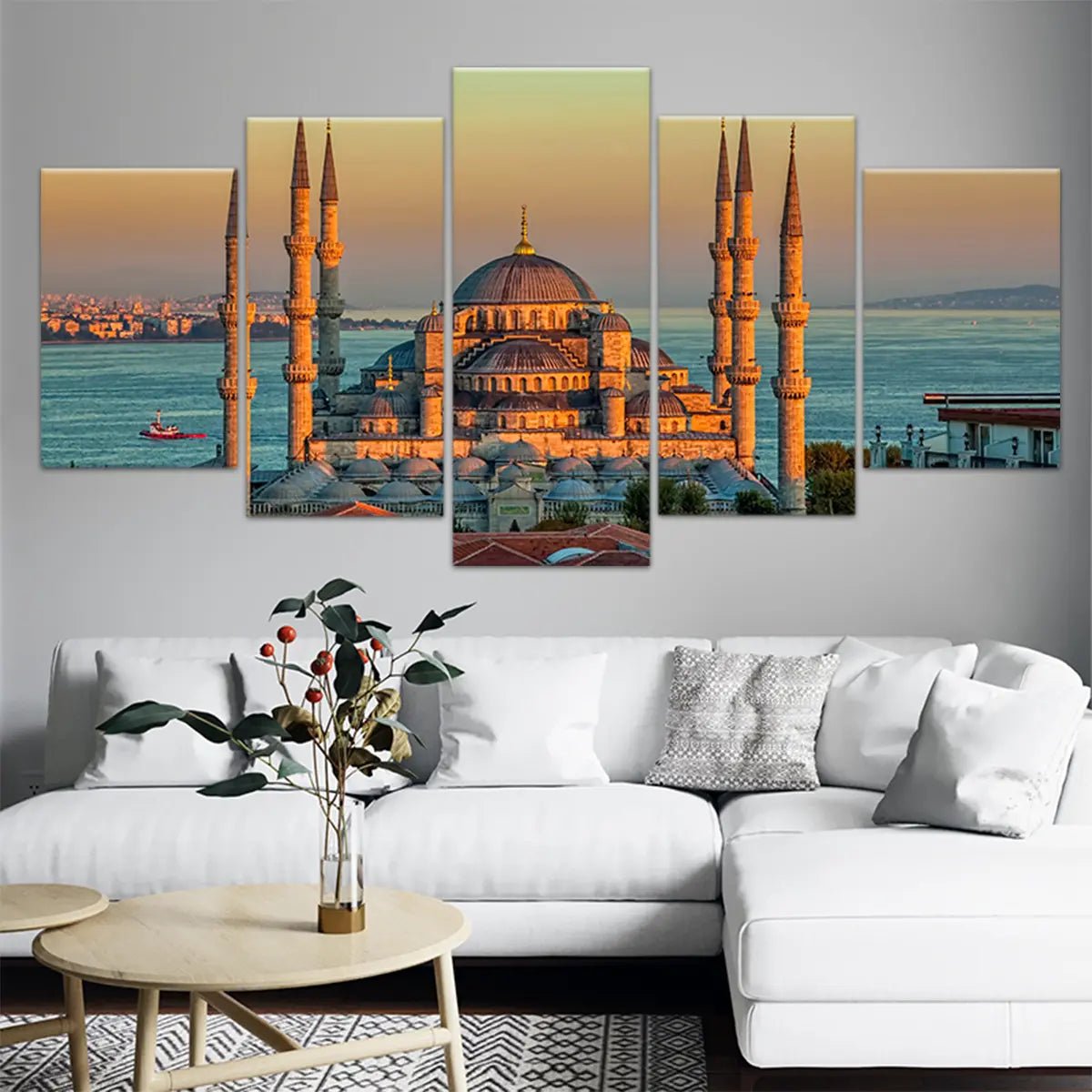 Istanbul's Blue Mosque Wall art-Stunning Canvas Prints