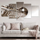 Brass Trumpet Wall Art Canvas Print-Stunning Canvas Prints