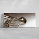Brass Trumpet Wall Art Canvas Print-Stunning Canvas Prints