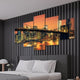 Brooklyn Bridge At Dusk Skyline Wall Art Canvas-Stunning Canvas Prints