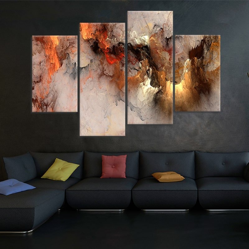 Large Abstract Wall Art Modern