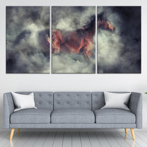 Mystic Stallion Horse Wall Art Canvas-Stunning Canvas Prints