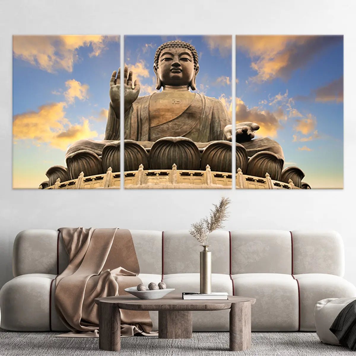 Giant Buddha Statue Wall Art-Stunning Canvas Prints