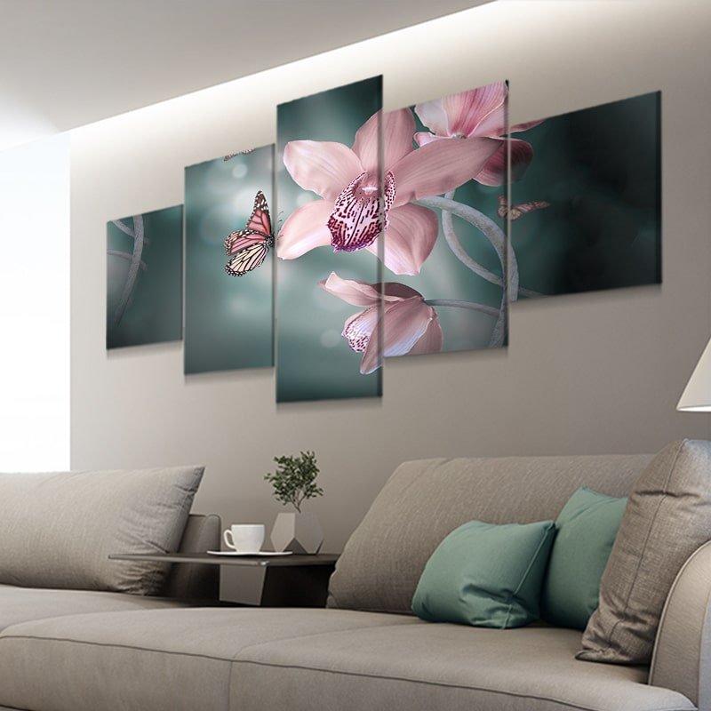 Butterfly Orchid Wall Art Canvas Print-Stunning Canvas Prints
