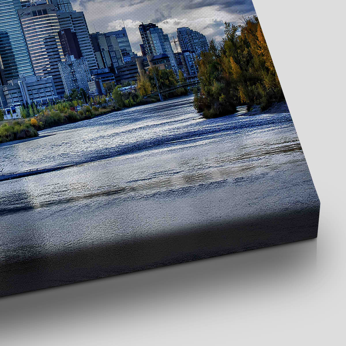 Calgary Alberta Skyline Canvas Wall Art-Stunning Canvas Prints