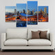 Calgary Skyline Wall Art Canvas-Stunning Canvas Prints