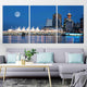 Canada Place Skyline Wall Art Canvas-Stunning Canvas Prints