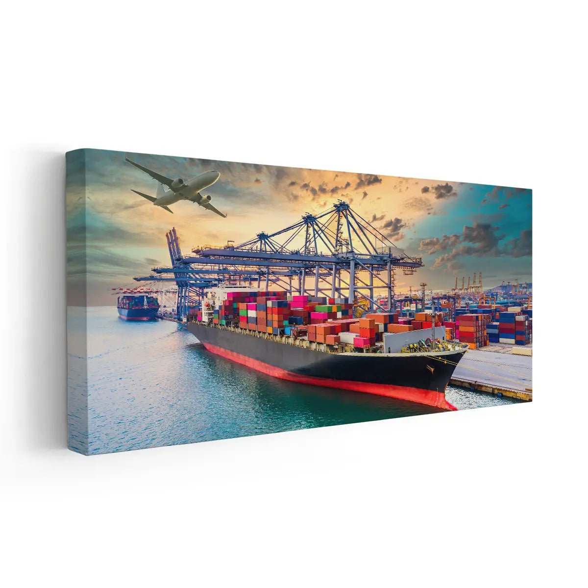 Cargo Ship Wall Art Canvas Print-Stunning Canvas Prints