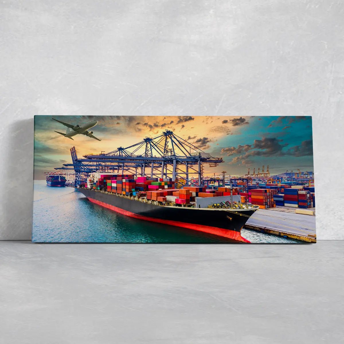Cargo Ship Wall Art Canvas Print-Stunning Canvas Prints