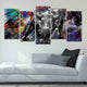 Abstract Charging Bull Wall Art Canvas Print-Stunning Canvas Prints