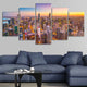 Chicago Skyline Wall Art Canvas-Stunning Canvas Prints