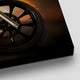 Flaming Chopper Motorcycle Wall Art Canvas Print-Stunning Canvas Prints