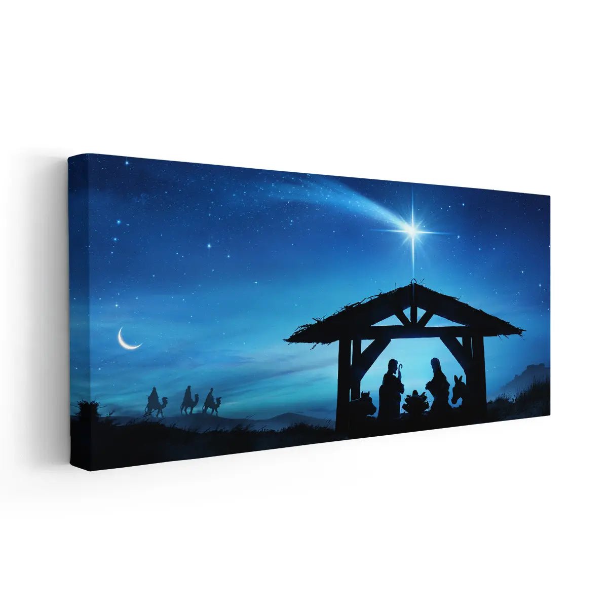 Christmas Nativity Scene Wall Art-Stunning Canvas Prints