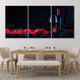 Classic red wine Canvas Wall Art Set