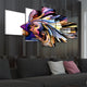 Human Face Abstract Wall Art For Wall-Stunning Canvas Prints