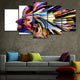 Human Face Abstract Wall Art For Wall-Stunning Canvas Prints