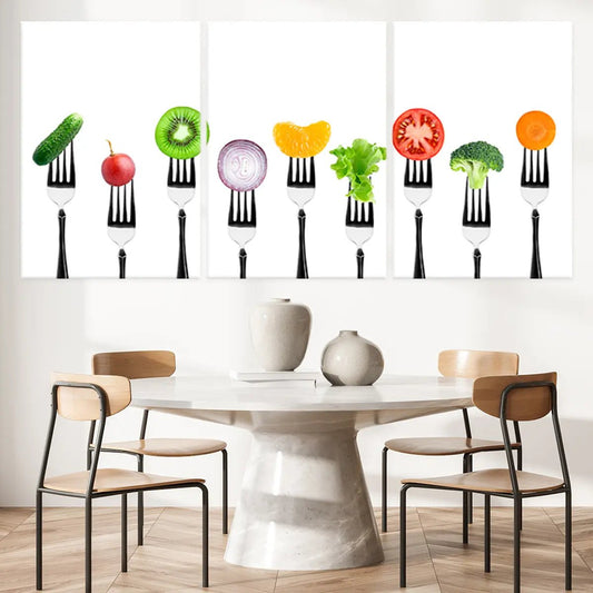 Fruits And Vegetables Wall Art Canvas Print-Stunning Canvas Prints
