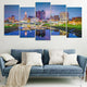 Columbus Ohio Skyline Wall Art Canvas-Stunning Canvas Prints