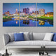 Columbus Ohio Skyline Wall Art Canvas-Stunning Canvas Prints