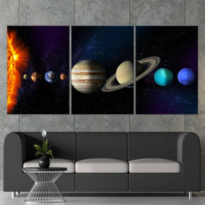 Cosmic Planets Wall Art-Stunning Canvas Prints