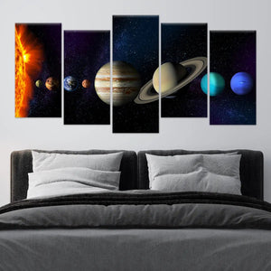 Cosmic Planets Wall Art-Stunning Canvas Prints