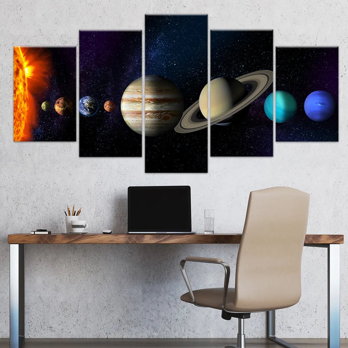 Cosmic Planets Wall Art-Stunning Canvas Prints