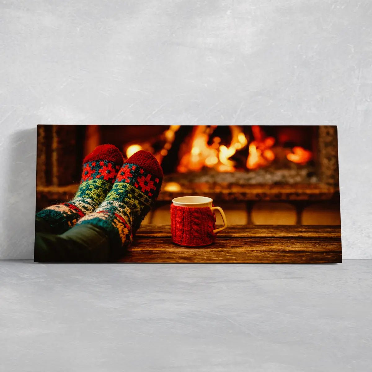 Christmas Socks Wall Art-Stunning Canvas Prints