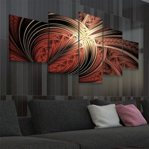 Deep Fractal Abstract Wall Art-Stunning Canvas Prints