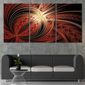 Deep Fractal Abstract Wall Art-Stunning Canvas Prints