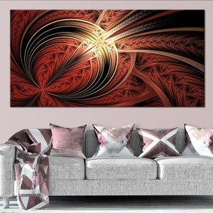 Deep Fractal Abstract Wall Art-Stunning Canvas Prints