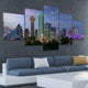 Dallas Skyline Wall Art Canvas-Stunning Canvas Prints