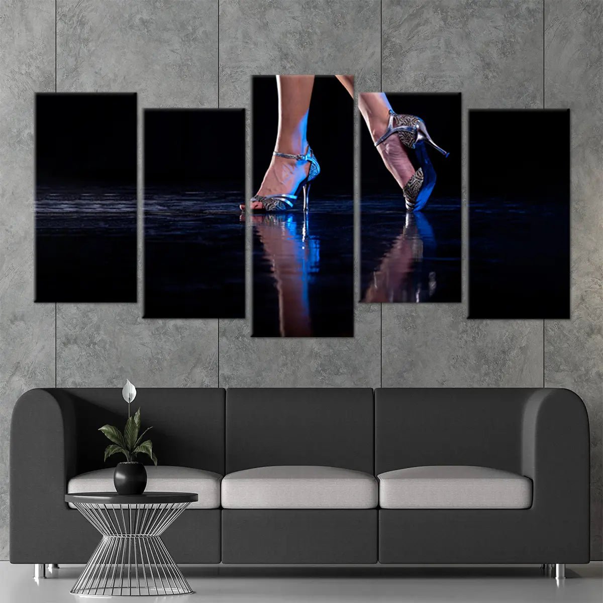 Dancing Feet Painting Wall Art-Stunning Canvas Prints