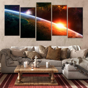 Deep Space View From Earth Wall Art