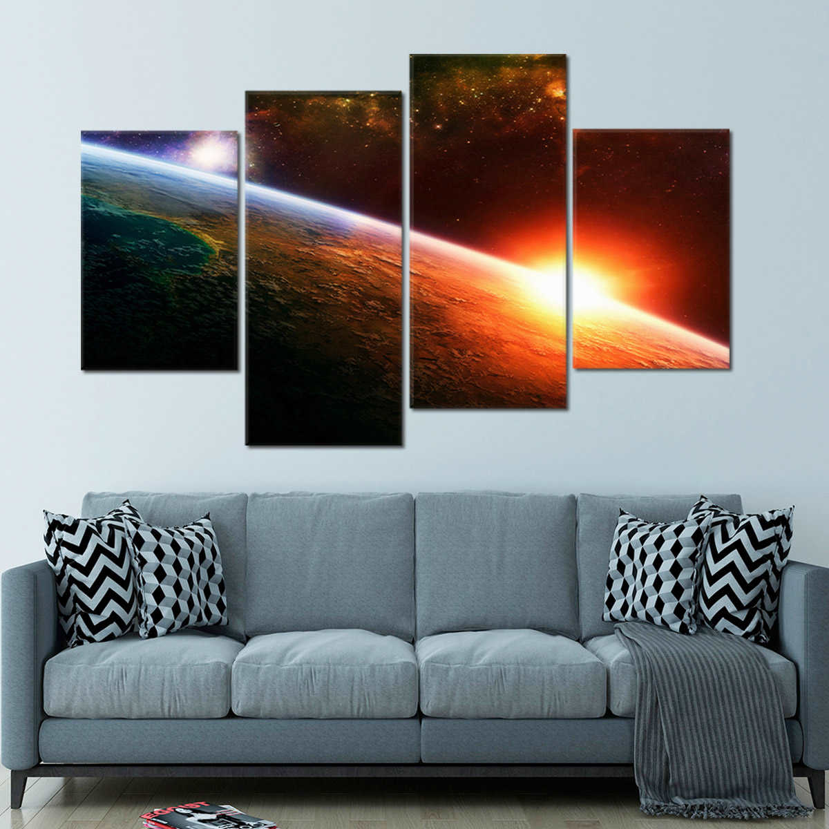 Deep Space View From Earth Wall Art