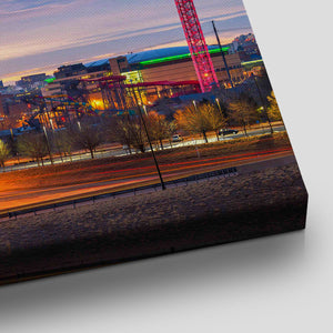 Denver Skyline Wall Art Canvas-Stunning Canvas Prints