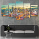 Detroit Skyline Wall Art Canvas-Stunning Canvas Prints